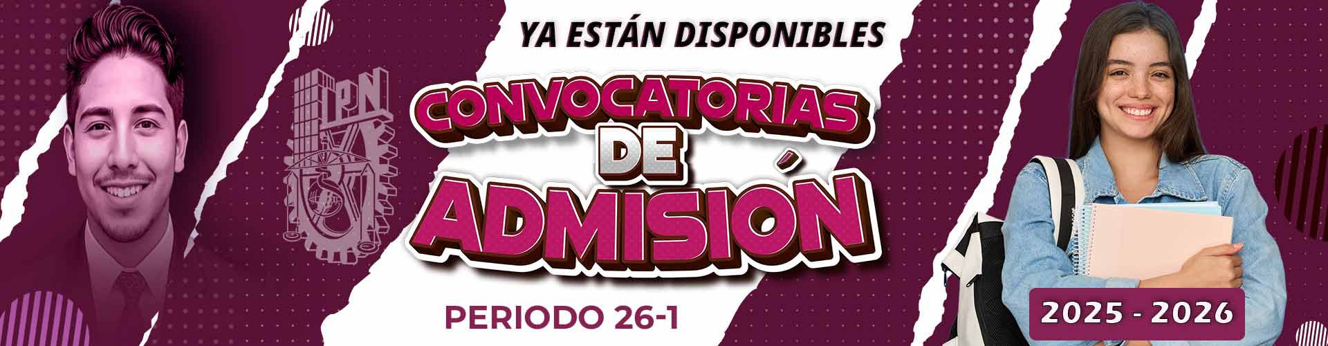 Convocatoria de admisión