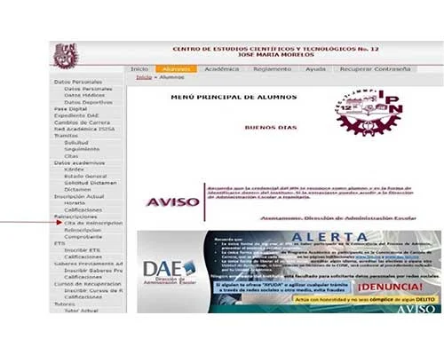 Proceso reinscripción 1