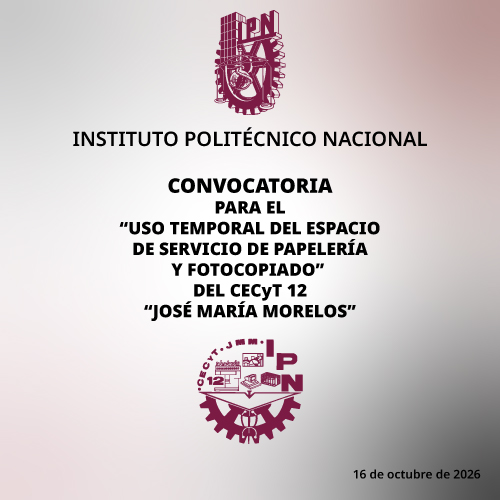 Convocatoria Papelería 2027