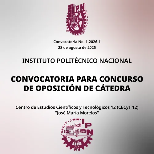 Convocatoria oposición de cátedra